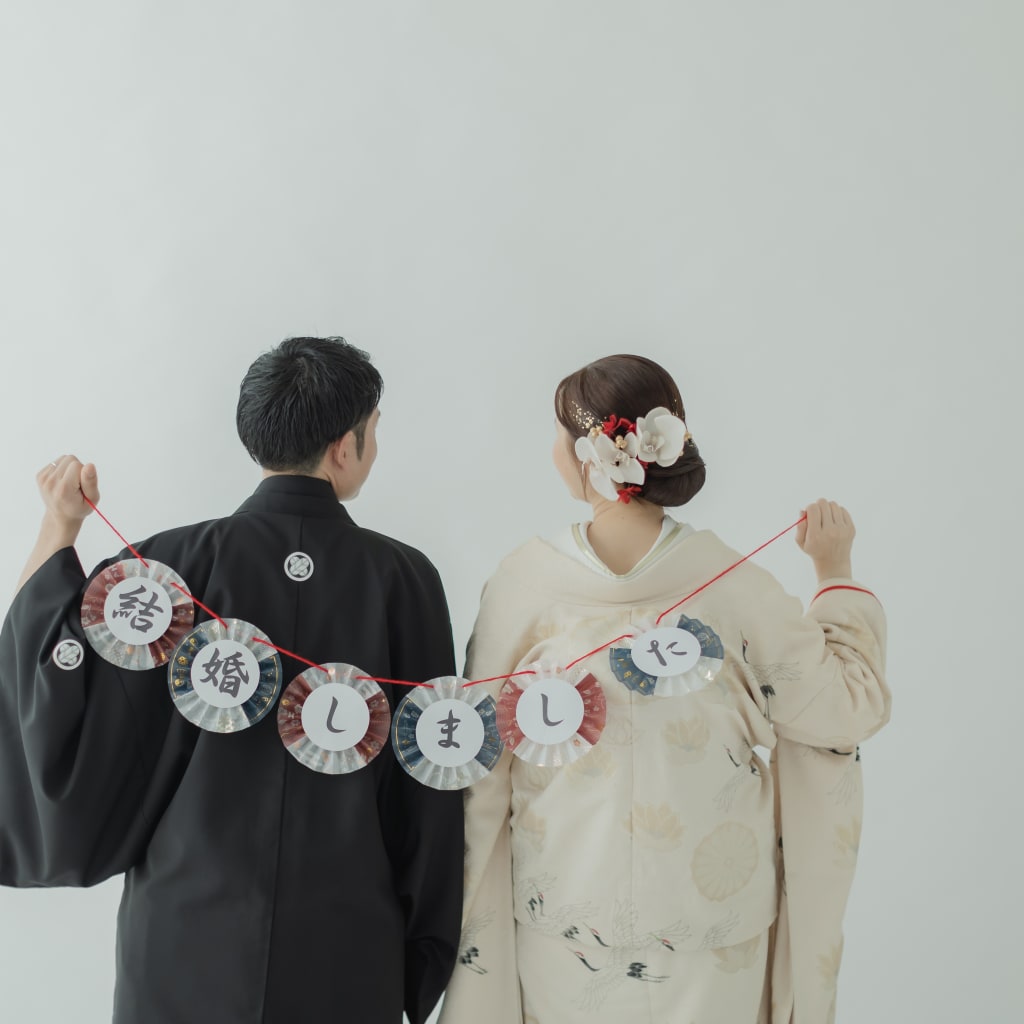 7/29和装スタジオ | デコルテフォトグラフィー | 前撮り・フォトウェディング