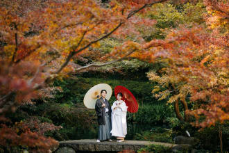 大人気！紅葉シーズンのフォトウェディング🍁