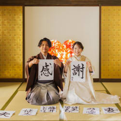 小物を使ってお二人だけのお写真を♪