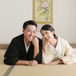 笑顔が素敵なおふたり