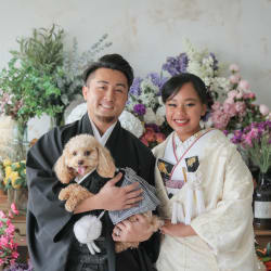 ワンちゃんと和ハウススタジオ