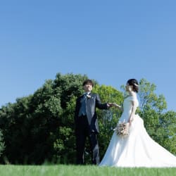 スタジオとガーデンで残すおふたりの写真