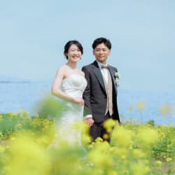 花とお二人とのひたち海浜公園！