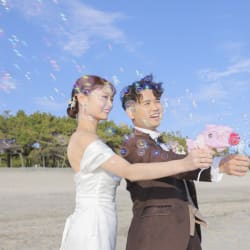 洋装でロケとスタ撮影でいいとこ撮り！