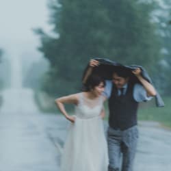 雨でも楽しいSOLAの撮影