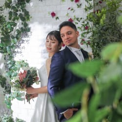 スタジオで外っぽく撮影！