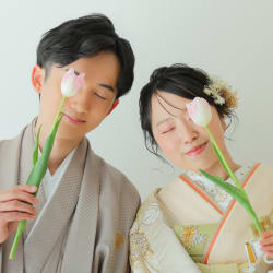 屋内庭園スタジオ撮影！