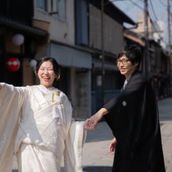 和装で楽しむ京の街