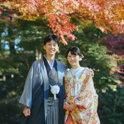 紅葉のロケーション撮影