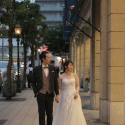スタジオからの居留地撮影