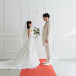 和装屋内庭園スタジオと洋装チャペル風スタジオでの撮影！！