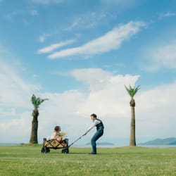 京都からすぐ！マイアミ浜でのリゾートウェディングフォト