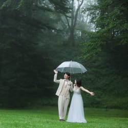 	雨の日のタリアセンで。