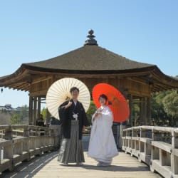 奈良公園和装ロケーション