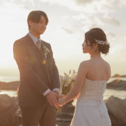 落ち着いた雰囲気で残す【城ヶ島】フォトウエディング