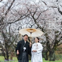 雨の日の和装ロケーション＆洋装スタジオ