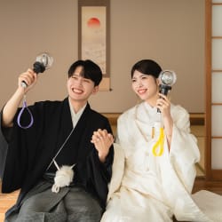 屋内庭園で、推しアイテムと一緒に。