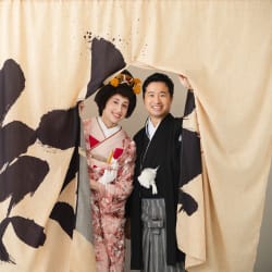 屋内庭園スタジオで楽しく撮影！