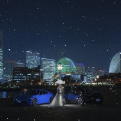 愛車と一緒にロケーションフォト