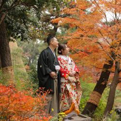 紅葉時期の和洋ロケーション撮影！
