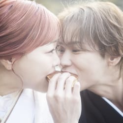  紅葉を感じながら