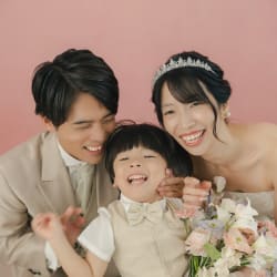 チャペルスタジオで家族フォト♪