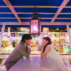 アミューズメントパークでおしゃれに撮影♡