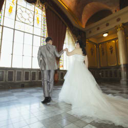 ステンドグラスが素敵な中央公会堂