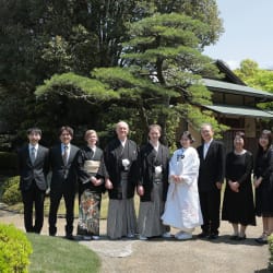 ご家族と一緒に　大濠日本庭園ロケ