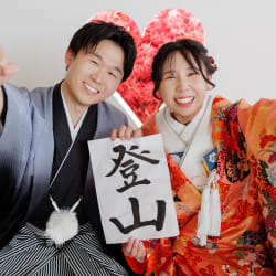 お二人らしさあふれる和装撮影！
