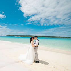 宮古島撮影！青い空青い海と共に