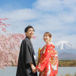 【富士と桜と！】和洋ロケーション