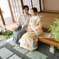 屋内庭園で楽しく撮影！