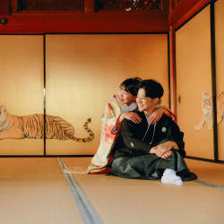 金戒光明寺で大好きなキャラクターと