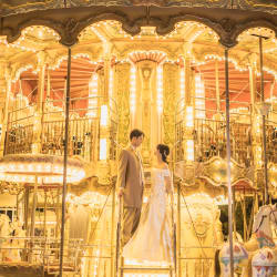 ロマンチック度10000000%の遊園地ロケーション