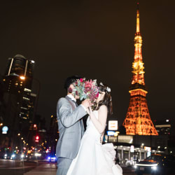 和洋ロケーション！雨夜の東京タワーと！