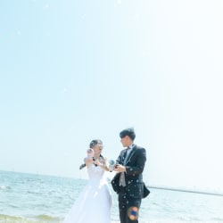 夏を感じる海辺のロケ風景！