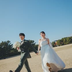 楽しく海浜公園撮影！