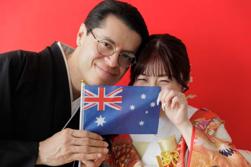 お二人らしい和装洋装撮影！