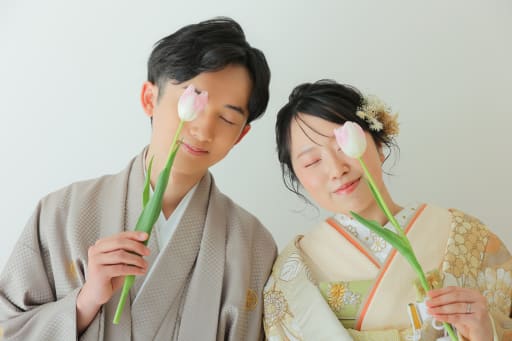 屋内庭園スタジオ撮影！