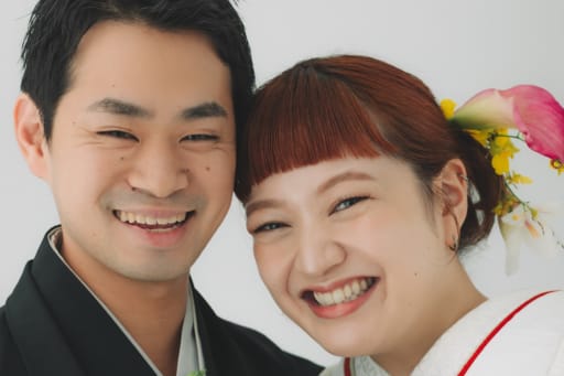 和装スタジオ×生花