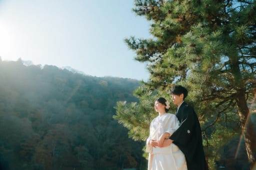 嵐山で様々な景色を