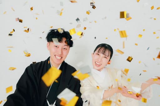 コンフェッティでキラキラな思い出を！
