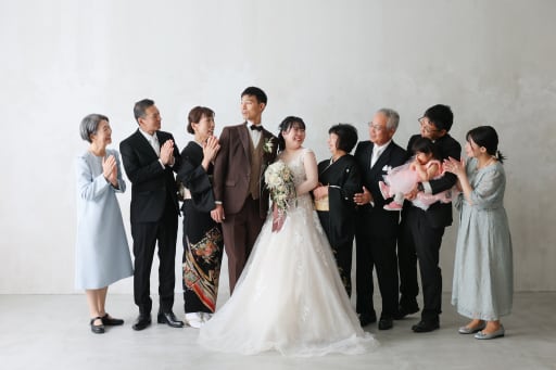 みんなで和装と洋装を