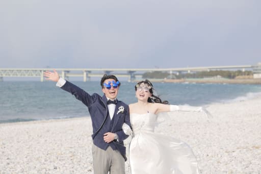 冬のマーブルビーチ