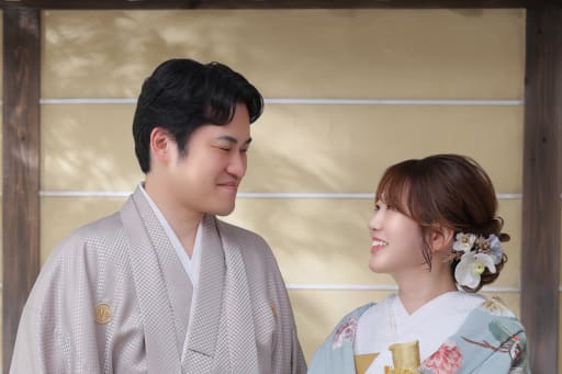 和装で残すウェディングフォト