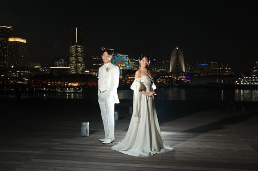 ザ横浜の景色　大桟橋へ