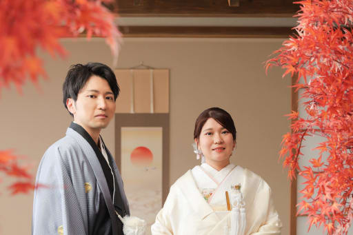 スタジオだからこそおふたりらしく！