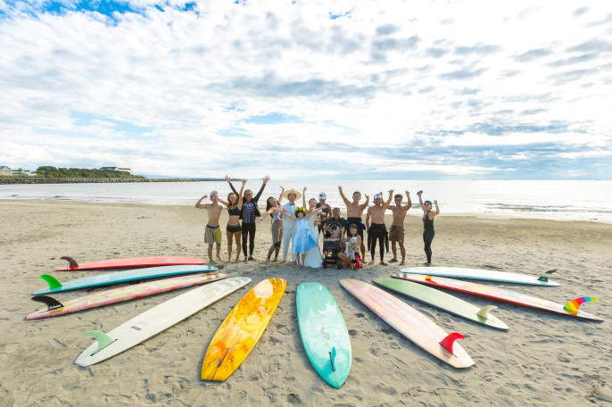 みんな集結 いつものビーチ