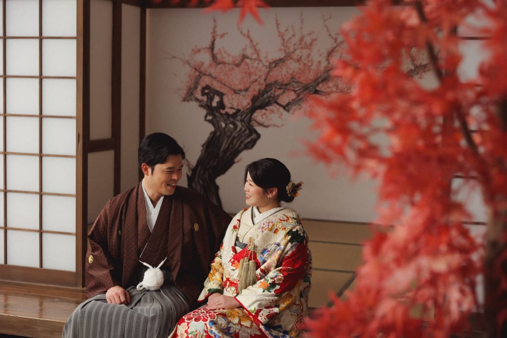 【みなとみらい店】屋内庭園スタジオ/２着プランプラン | フォトウェディング・前撮り・結婚写真